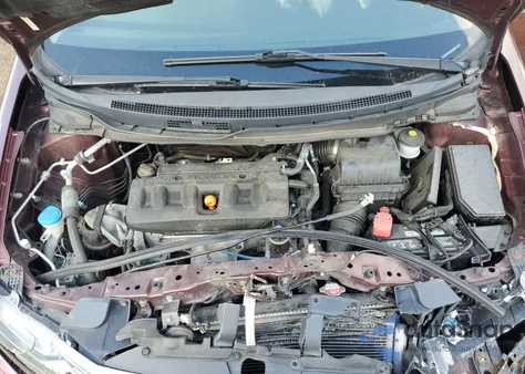 2012 Honda Civic Ex from USA, damaged, VIN 19XFB2F82CE109326